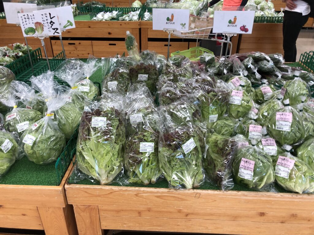 あぐりん村直売野菜